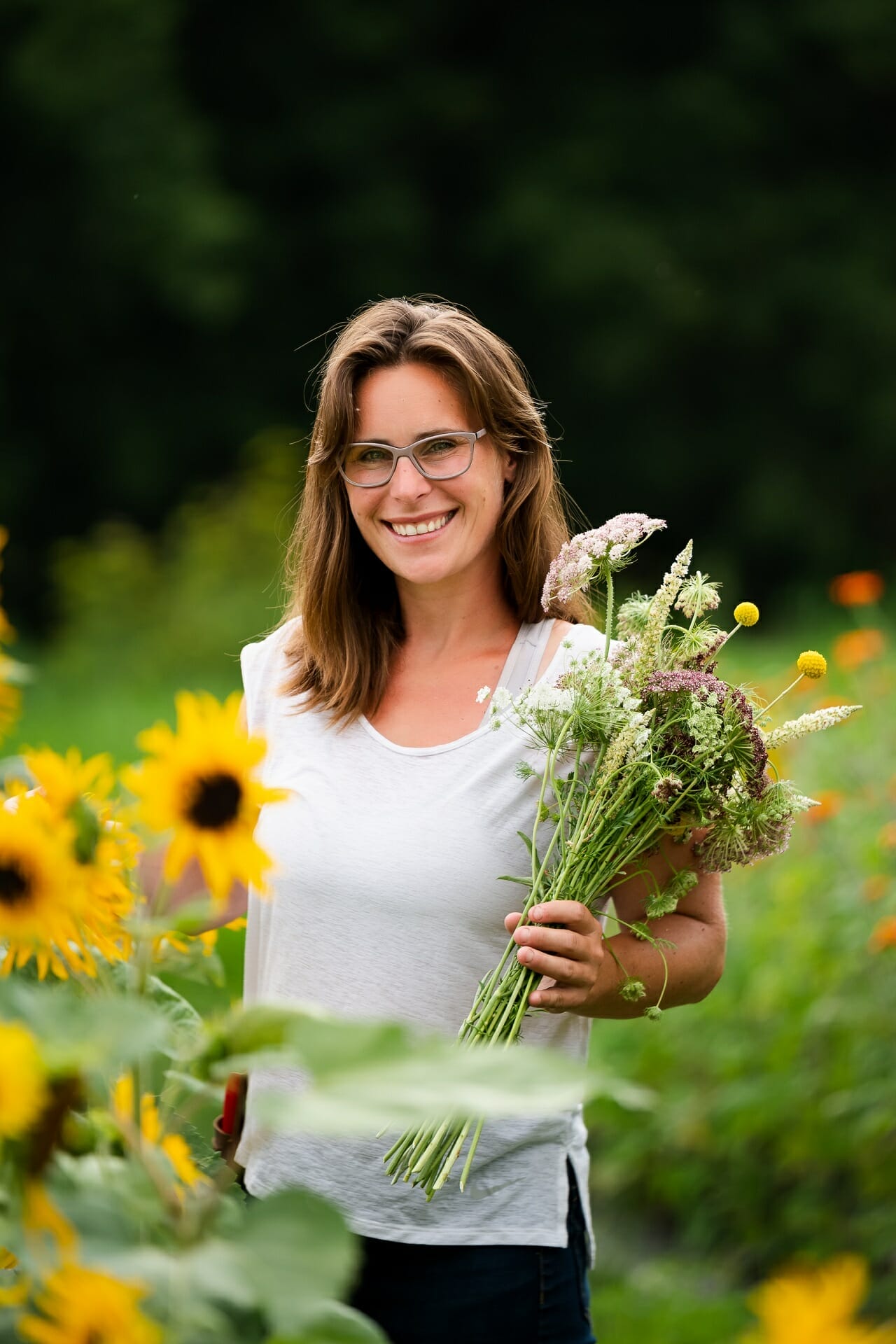 Marie-Christine Dorval, Ail Lys ferme florale - mentorée de la Cellule de Mentorat Roussillon Des Moissons